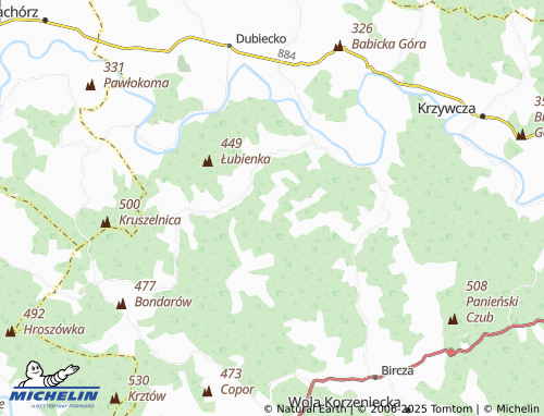Carte MICHELIN Załazek - ViaMichelin