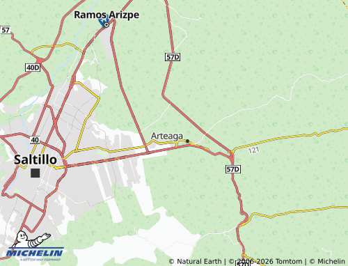 Mapa MICHELIN La Mesa - ViaMichelin