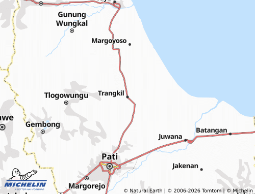 MICHELIN Trangkil map - ViaMichelin