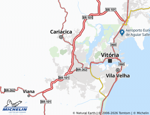 Mapa MICHELIN Manoel Mello Sobrinho - ViaMichelin