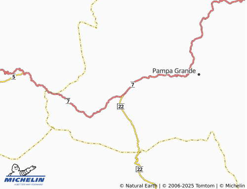 MICHELIN Mataral map - ViaMichelin