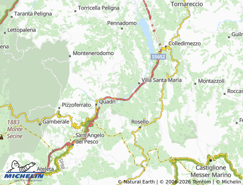 Mapa MICHELIN Fallo - ViaMichelin