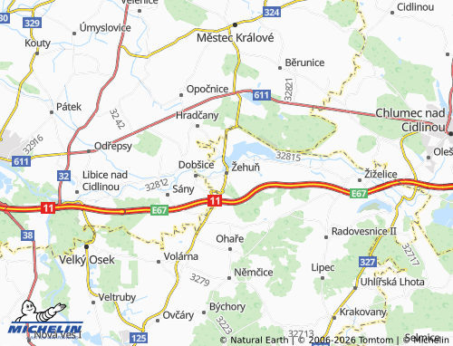 Mappa MICHELIN Žehuň - ViaMichelin