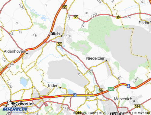 Carte MICHELIN Altenburg - ViaMichelin