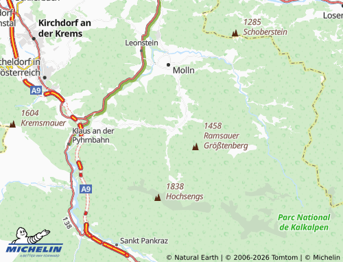 MICHELIN Ramsau map - ViaMichelin