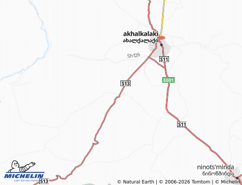 MICHELIN vachiani map - ViaMichelin