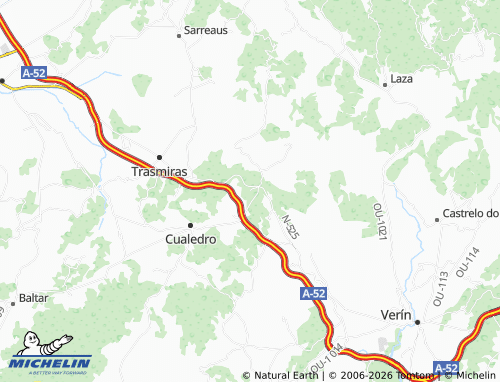 Carte MICHELIN Estivadas - ViaMichelin