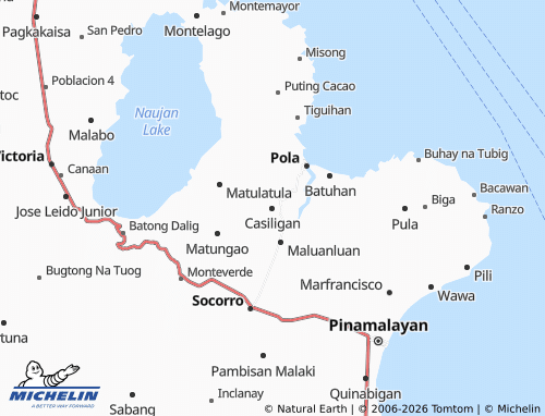 Mappa MICHELIN Casiligan - ViaMichelin