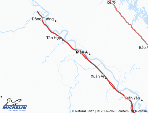 Mapa MICHELIN An Thịnh - ViaMichelin