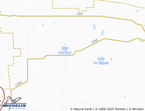 MICHELIN Lake Marmal map - ViaMichelin