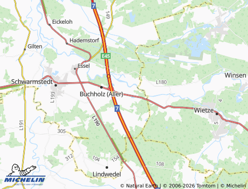 MICHELIN Marklendorf map - ViaMichelin