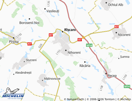Carte MICHELIN Nihoreni - ViaMichelin