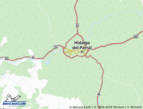 Mapa MICHELIN Aquiles Serdán - ViaMichelin
