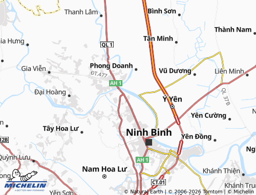 Mappa MICHELIN Ninh Giang - ViaMichelin