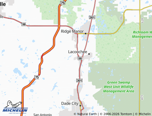 Mapa MICHELIN Trilby - ViaMichelin