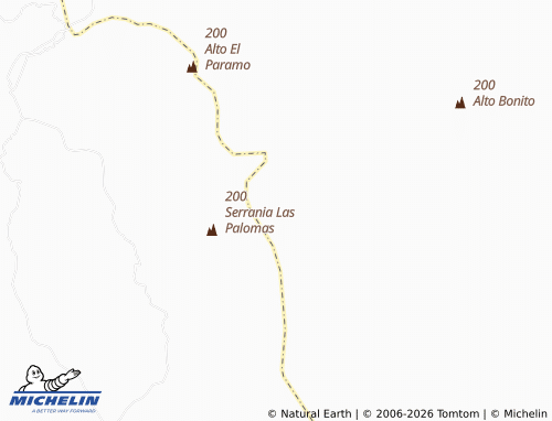 Mapa MICHELIN La Frontera - ViaMichelin