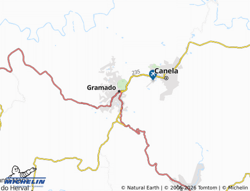 Mapa MICHELIN Vale do Bosque - ViaMichelin