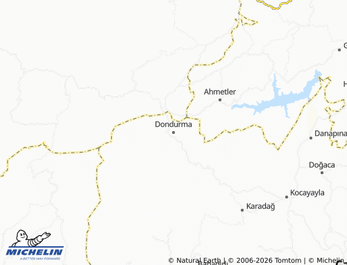 Mappa MICHELIN Dondurma - ViaMichelin