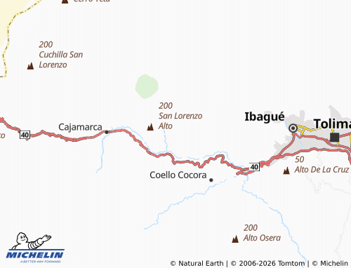 MICHELIN Peñaranda Parte Baja map - ViaMichelin