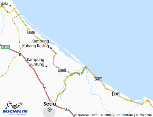 MICHELIN Kampung Mangkok map - ViaMichelin