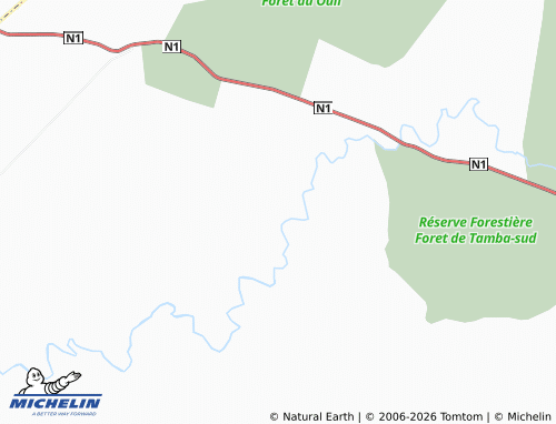 MICHELIN-Landkarte Demou - ViaMichelin