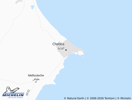 Carte MICHELIN Chebba - ViaMichelin