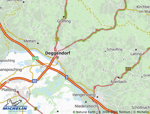 Mapa MICHELIN Leoprechtstein - ViaMichelin