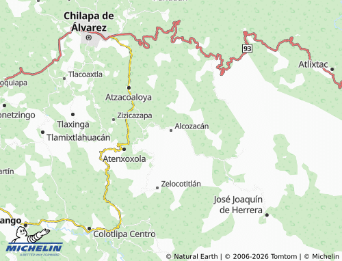 Kaart MICHELIN Alcozacán - ViaMichelin