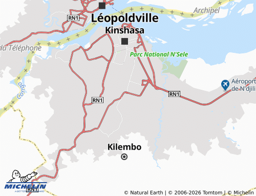 Mappa MICHELIN Lemba - ViaMichelin