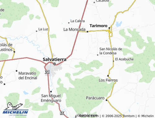 MICHELIN Ojo de Agua de Ballesteros map - ViaMichelin