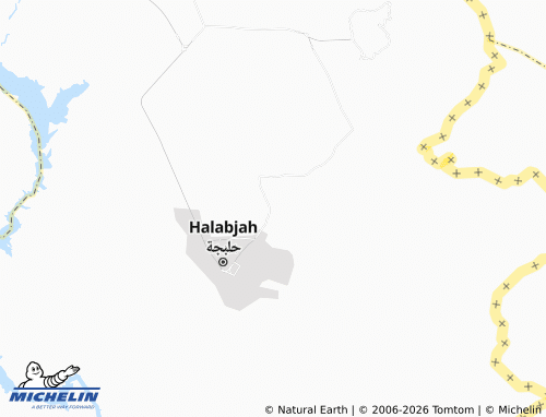 MICHELIN Anab map - ViaMichelin