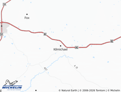 Mapa MICHELIN Kilmichael - ViaMichelin