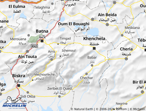 Mapa MICHELIN Bouhamamah - ViaMichelin
