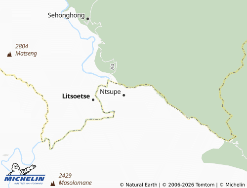 Mappa MICHELIN Matebeng - ViaMichelin