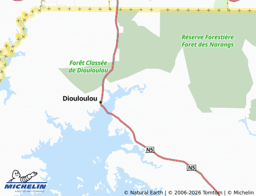 Mappa MICHELIN Dar Ould Rhaire - ViaMichelin