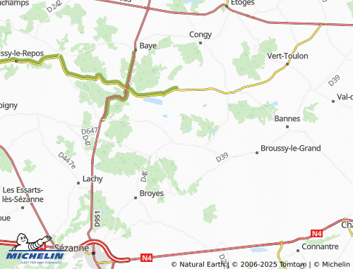 Carte MICHELIN Reuves - ViaMichelin