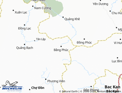 MICHELIN Bằng Phúc map - ViaMichelin