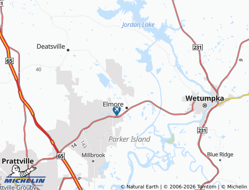 Mappa MICHELIN North Elmore - ViaMichelin