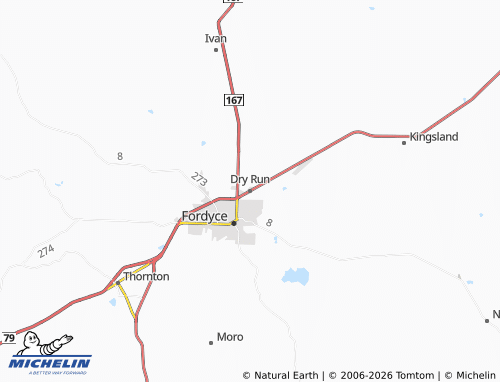 Mappa MICHELIN Dry Run - ViaMichelin