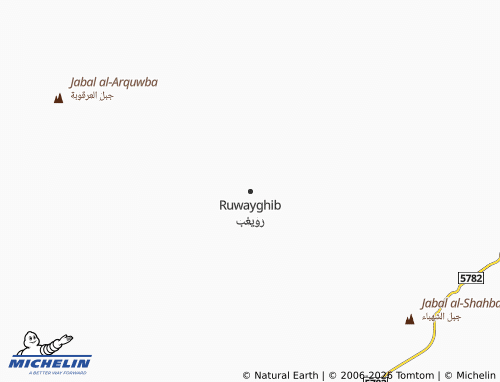 Carte MICHELIN Ruwayghib - ViaMichelin