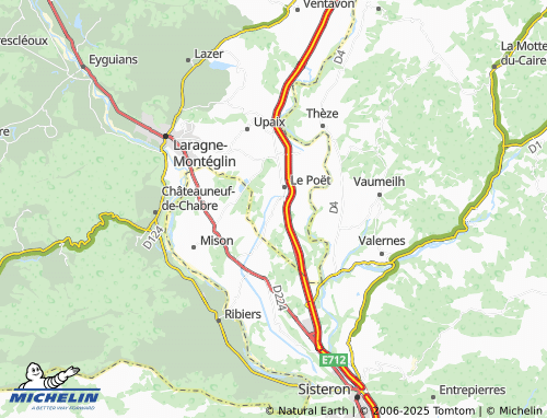Mappa MICHELIN Les Fourniers - ViaMichelin