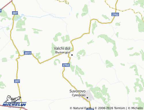 Carte MICHELIN Valchi dol - ViaMichelin