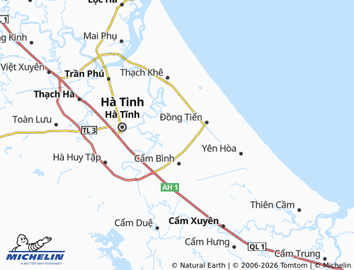 Mapa MICHELIN Thạch Thắng - ViaMichelin