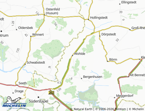 MICHELIN Wohlde map - ViaMichelin
