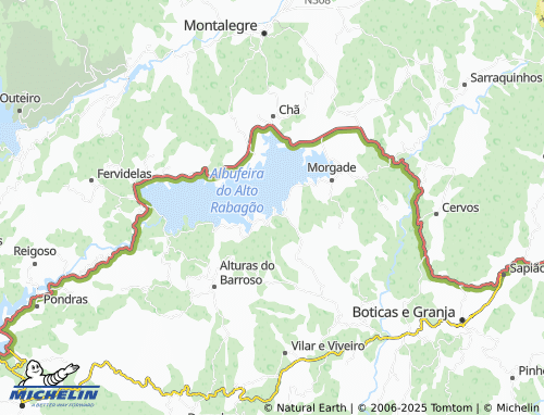 Mapa MICHELIN Negrões - ViaMichelin