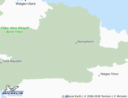 Mapa MICHELIN Warwanai - ViaMichelin