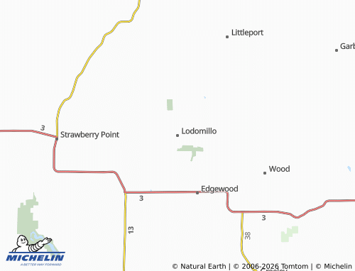 Mappa MICHELIN Lodomillo - ViaMichelin