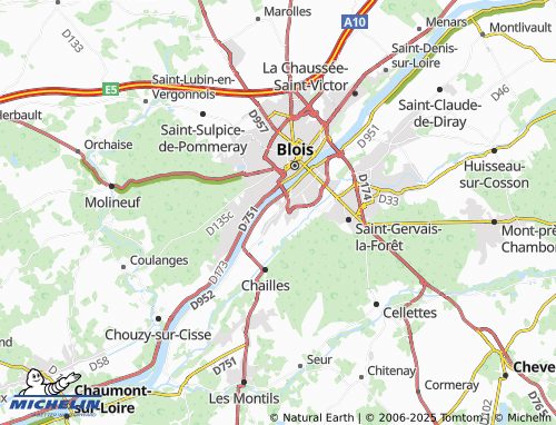 Kaart MICHELIN L'Ormeau - ViaMichelin