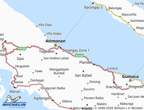 MICHELIN Talaba map - ViaMichelin