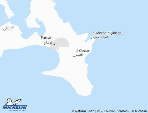 MICHELIN-Landkarte al-Qassar - ViaMichelin